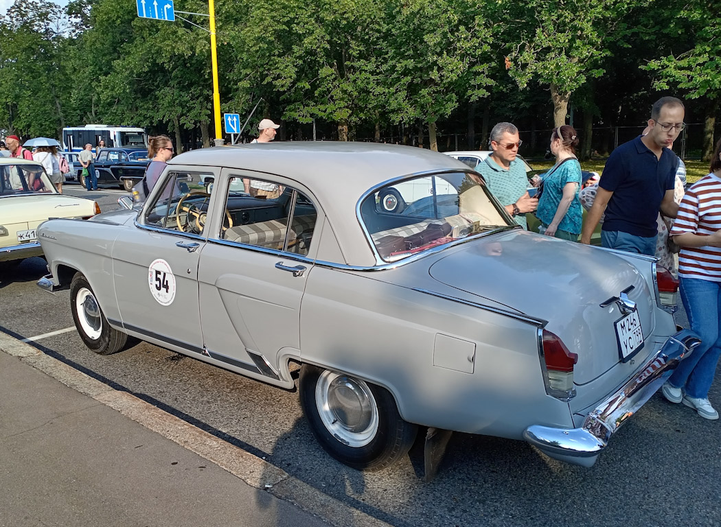 Москва, № М 246 УС 799 — ГАЗ-21УС Волга '65-70; Москва — Фестиваль "Ретрорейс" 2024