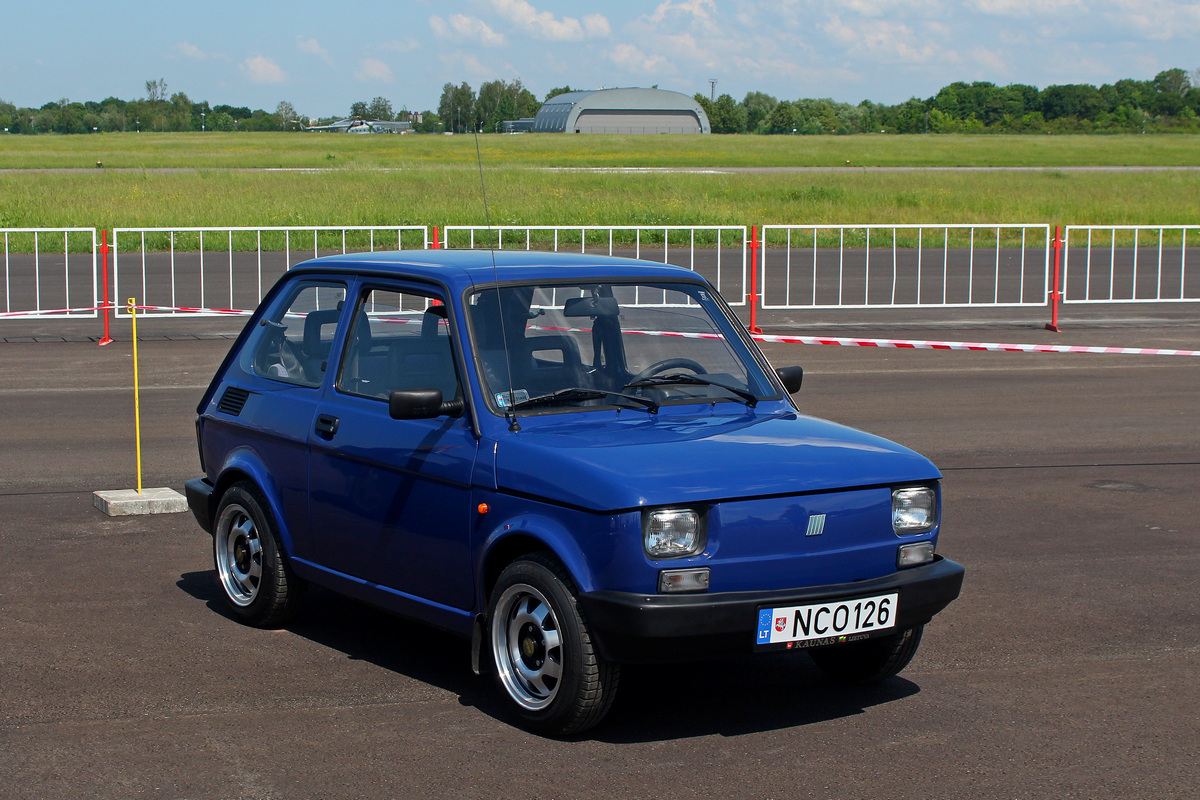 Литва, № NCO 126 — Polski FIAT 126p '73-00; Литва — Retro mugė 2024