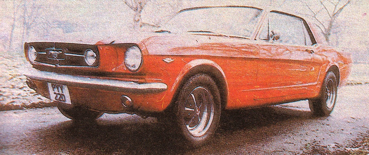 Великобритания, № PYY 22D — Ford Mustang (1G) '65-73; Великобритания — Исторические фотографии