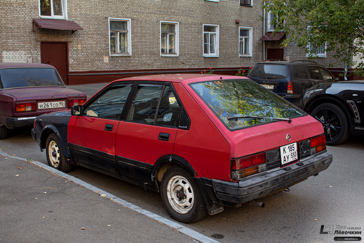 Московская область, № К 185 АУ 550 — Nissan Pulsar (N12) '82-86