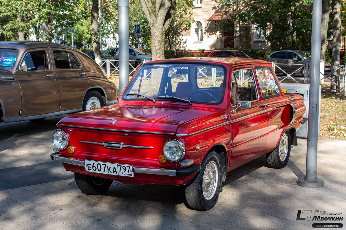 Москва, № Е 607 КА 797 — ЗАЗ-968 / 968А Запорожец '71-79; Московская область — Празднование дня города Королёва 2024