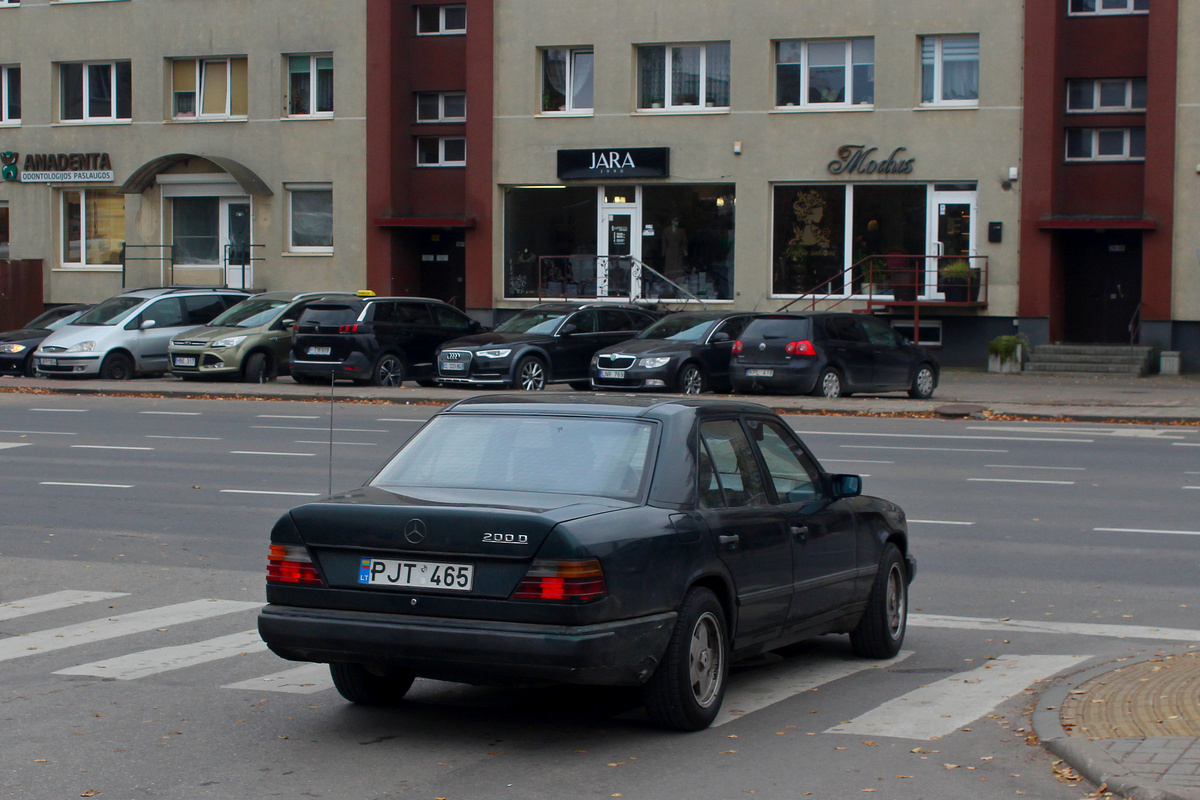 Литва, № PJT 465 — Mercedes-Benz (W124) '84-96