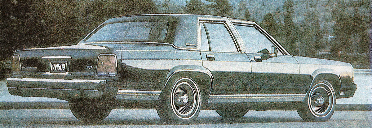 США, № 19M509 — Ford LTD Crown Victoria '88-91; США — Исторические фотографии