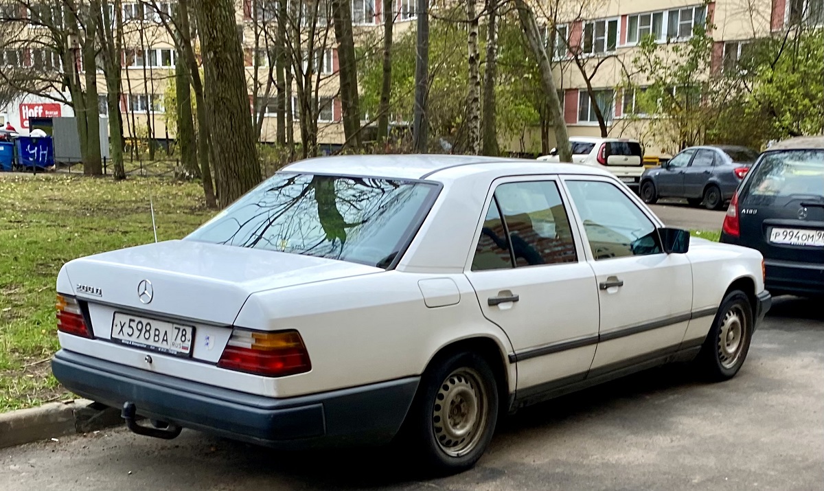 Санкт-Петербург, № Х 598 ВА 78 — Mercedes-Benz (W124) '84-96