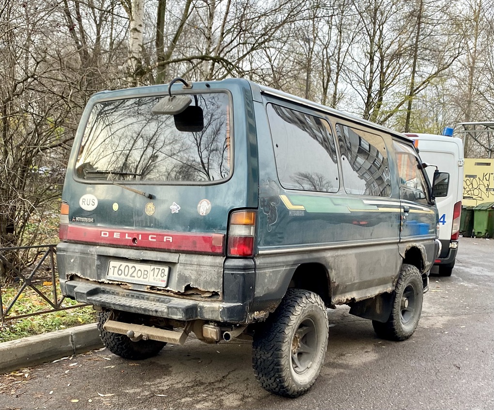 Санкт-Петербург, № Т 602 ОВ 178 — Mitsubishi Delica (3G) '86-99