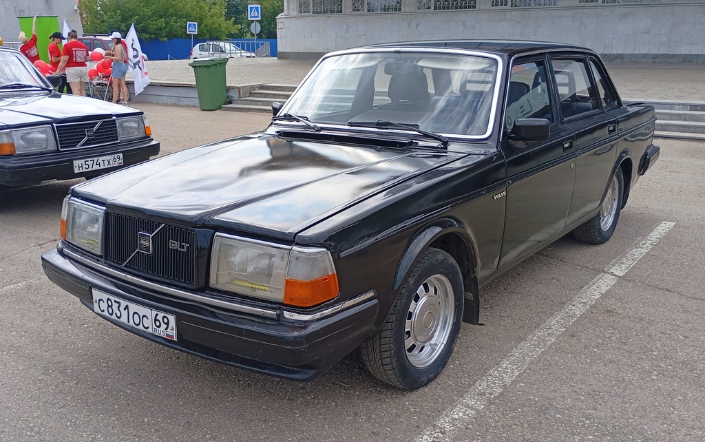 Тверская область, № С 831 ОС 69 — Volvo 240 Series (общая модель); Тверская область — День города Твери 2024 с Ретро-клубом Калинин