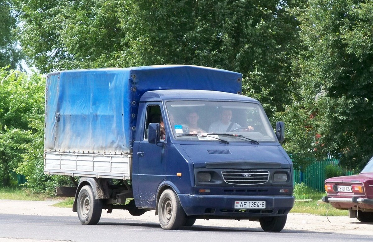 Могилёвская область, № АЕ 1354-6 — БелАЗ-Lublin-33522 '93-97