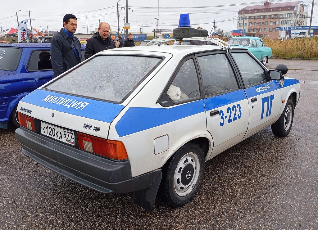 Москва, № К 120 КА 977 — Москвич-2141 '86-98; Тверская область — Закрытие сезона 2024 Ретро-клуба Калинин