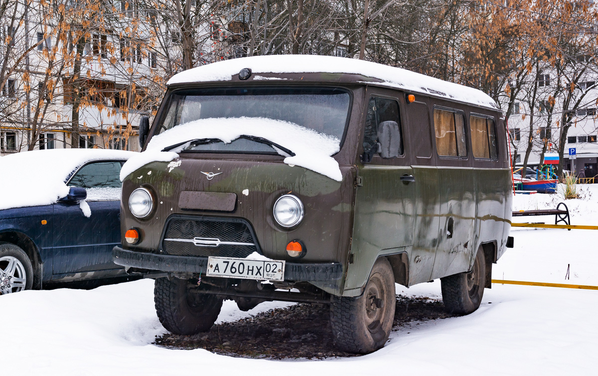 Башкортостан, № А 760 НХ 02 — УАЗ-3962 '85-03