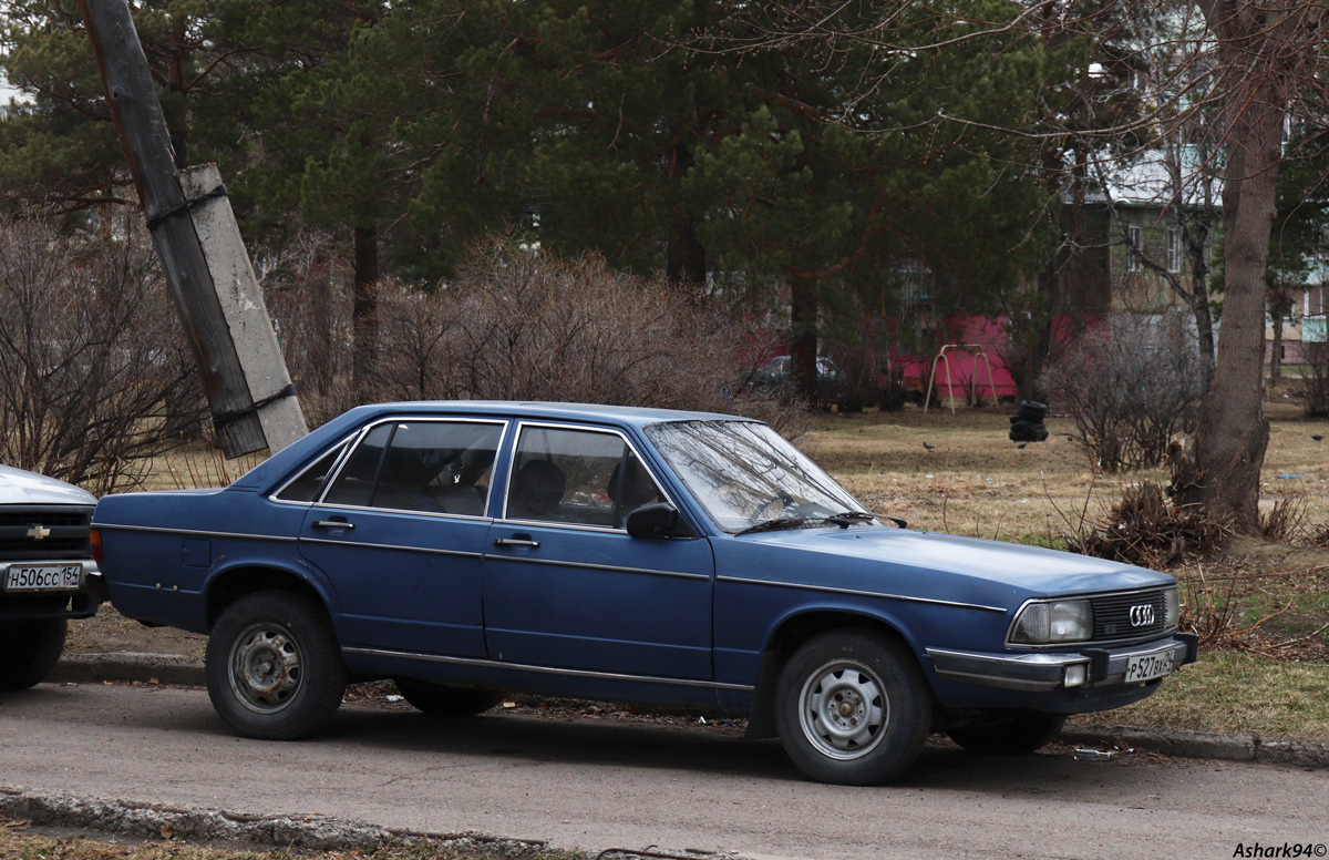 Красноярский край, № Р 527 ВХ 24 — Audi 100 (C3) '82-91