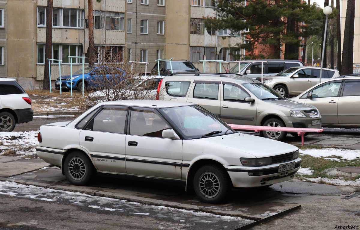 Красноярский край, № Е 987 РХ 24 — Toyota Sprinter (E90) '87-91