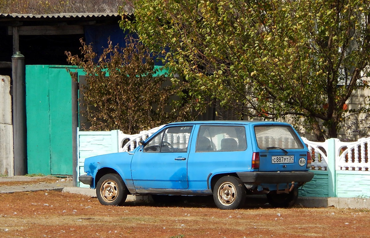 Белгородская область, № С 887 РТ 31 — Volkswagen Polo 2 (Typ 86C) '81-94