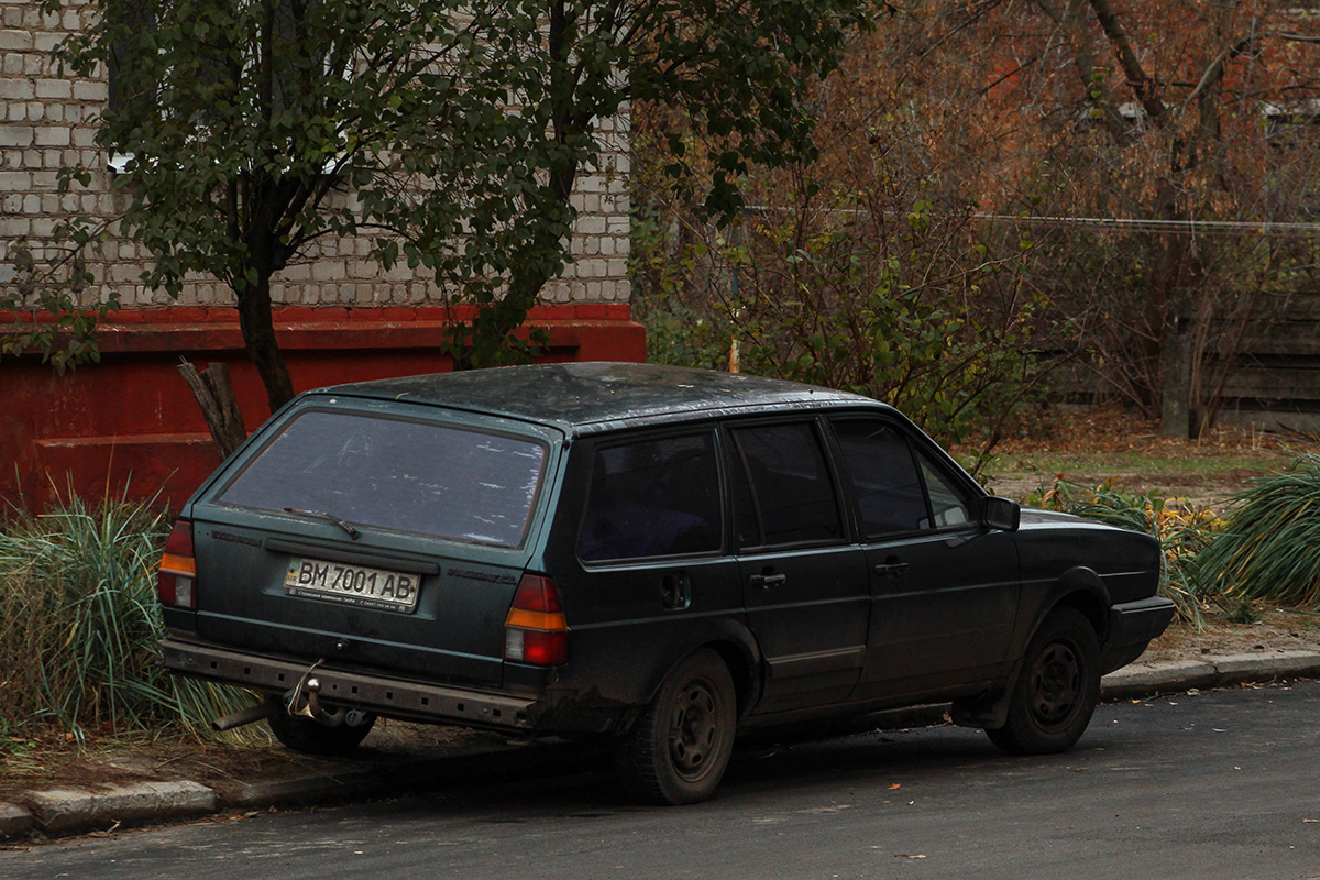 Сумская область, № ВМ 7001 АВ — Volkswagen Passat (B2) '80-88