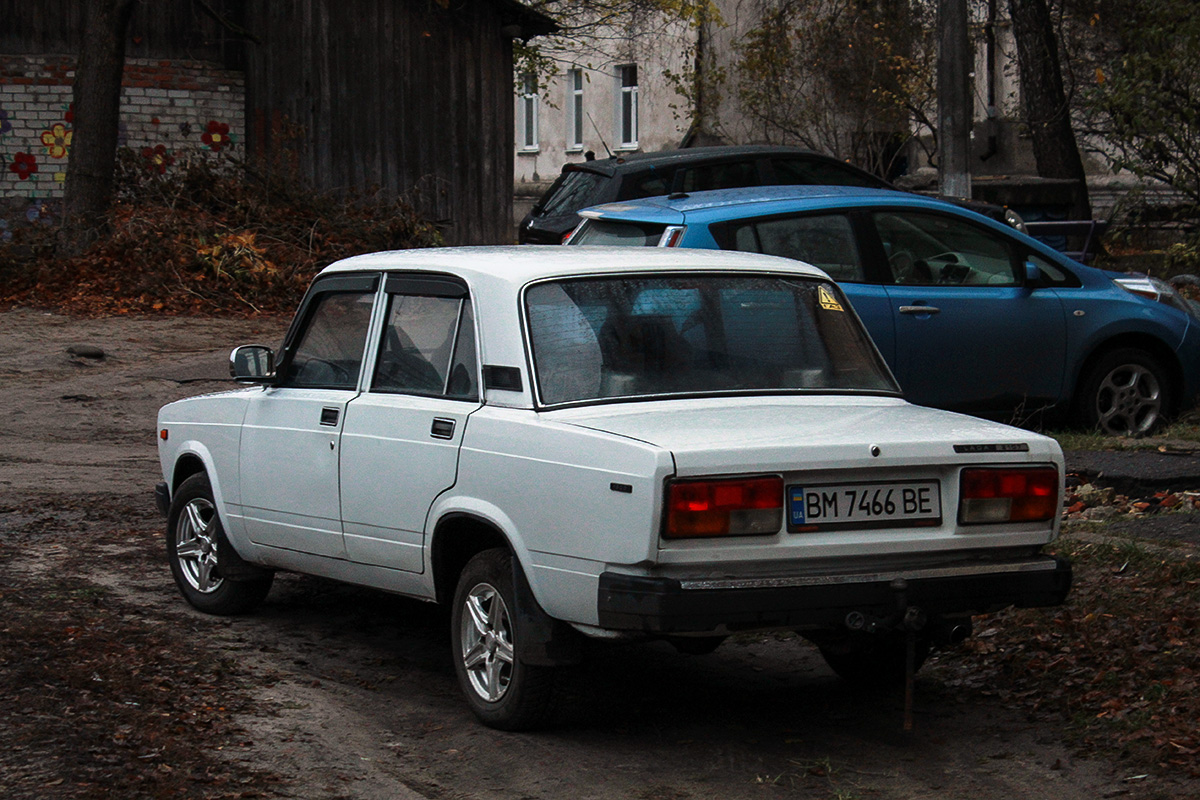 Сумская область, № ВМ 7466 ВЕ — ВАЗ-2107 '82-88