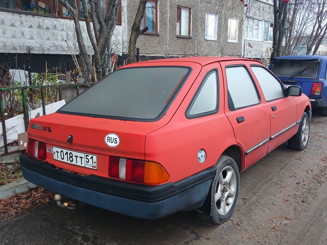 Мурманская область, № Т 018 ТТ 51 — Ford Sierra MkI '82-87