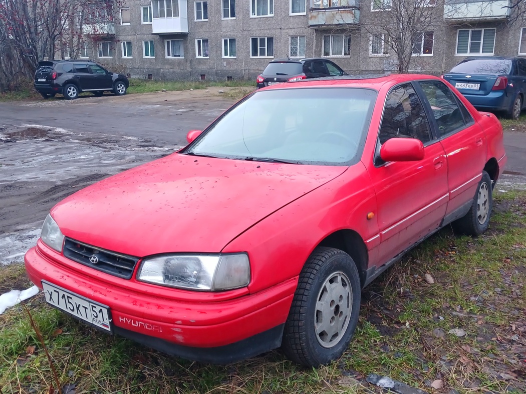 Мурманская область, № Х 715 КТ 51 — Hyundai Lantra/Elantra '90-95