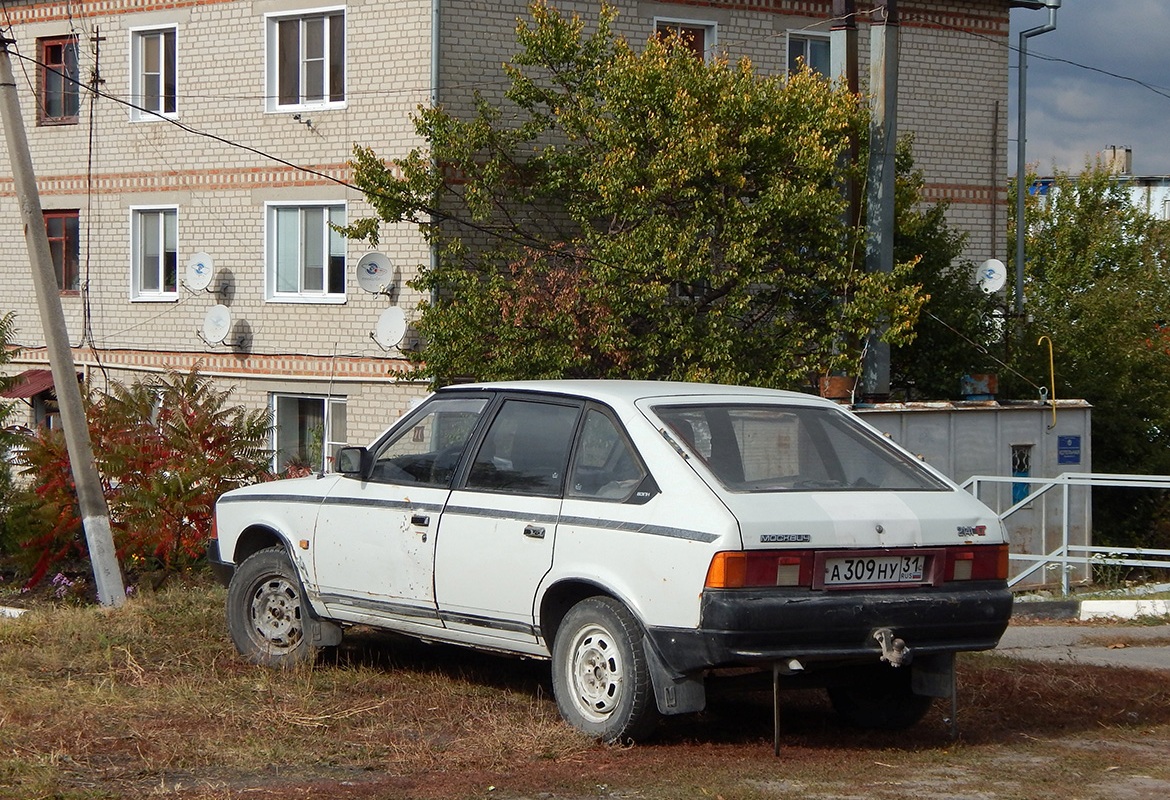 Белгородская область, № А 309 НУ 31 — Москвич-2141 '86-98