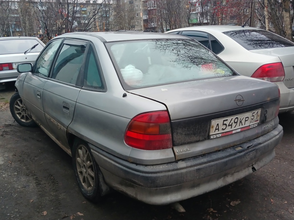 Мурманская область, № А 549 КР 51 — Opel Astra (F) '91-98