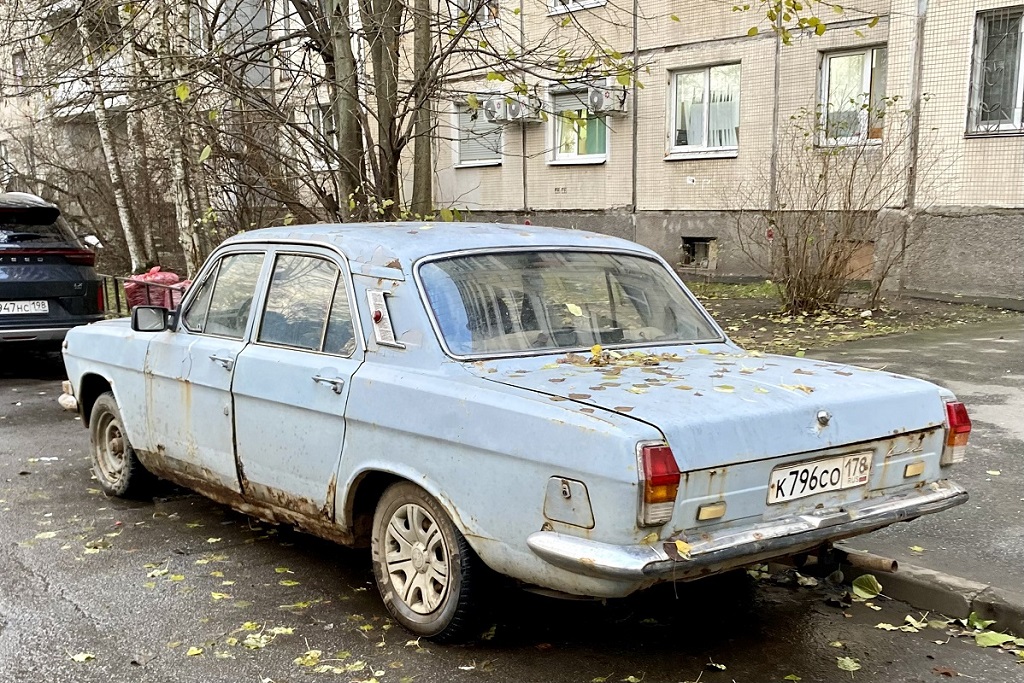 Санкт-Петербург, № К 796 СО 178 — ГАЗ-24 Волга '68-86