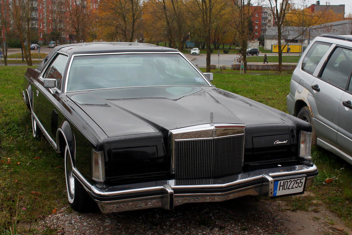 Литва, № H02255 — Lincoln Continental Mark V '77-79