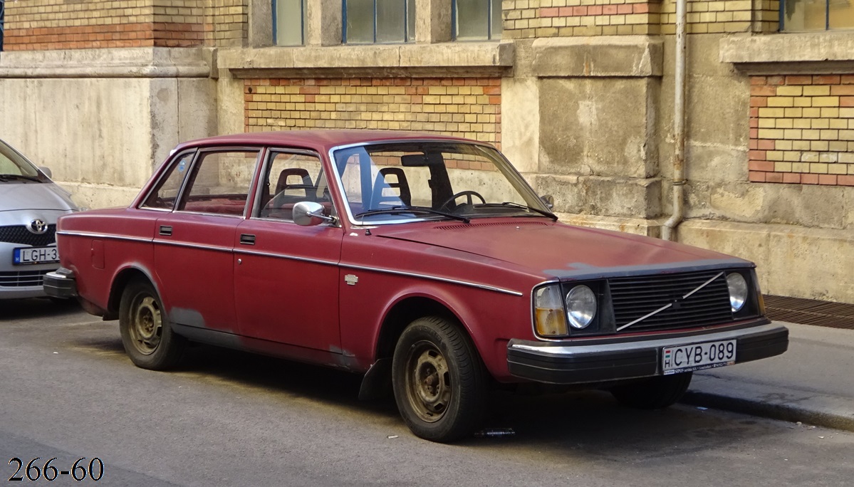 Венгрия, № CYB-089 — Volvo 244 GL '75-78