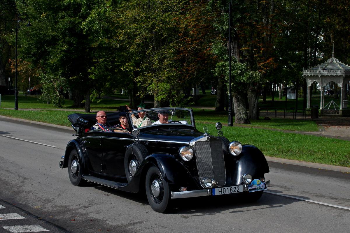 Литва, № H01822 — Mercedes-Benz 230 (W143) '37-41; Латвия — Retro Jūrmala 25