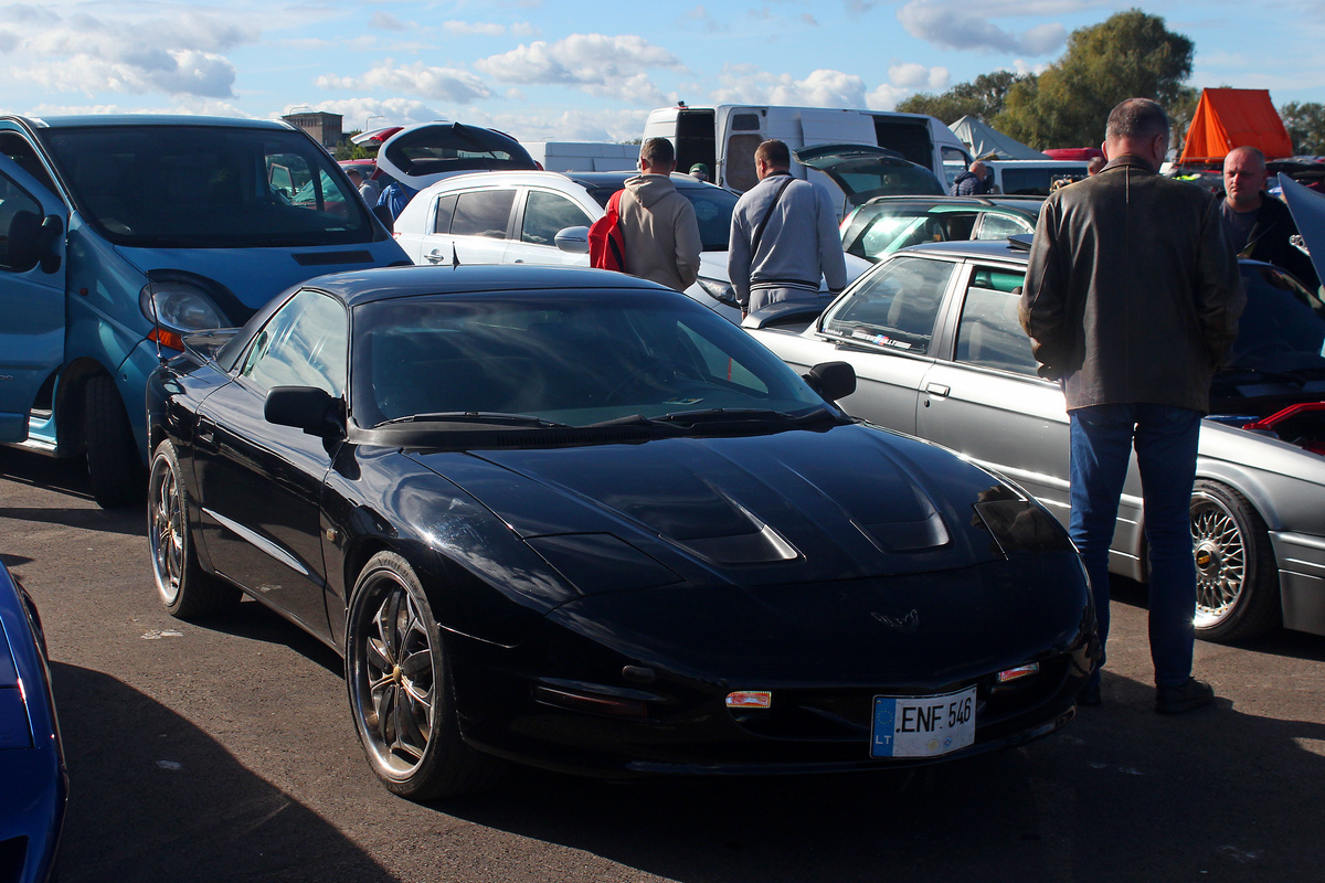 Литва, № ENF 546 — Pontiac Firebird (4G) '93-97; Литва — Retro mugė 2024 ruduo