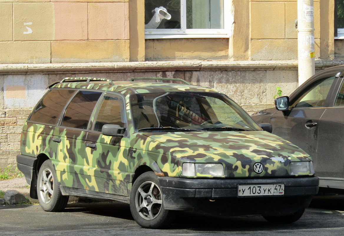 Ленинградская область, № У 103 УК 47 — Volkswagen Passat (B3) '88-93