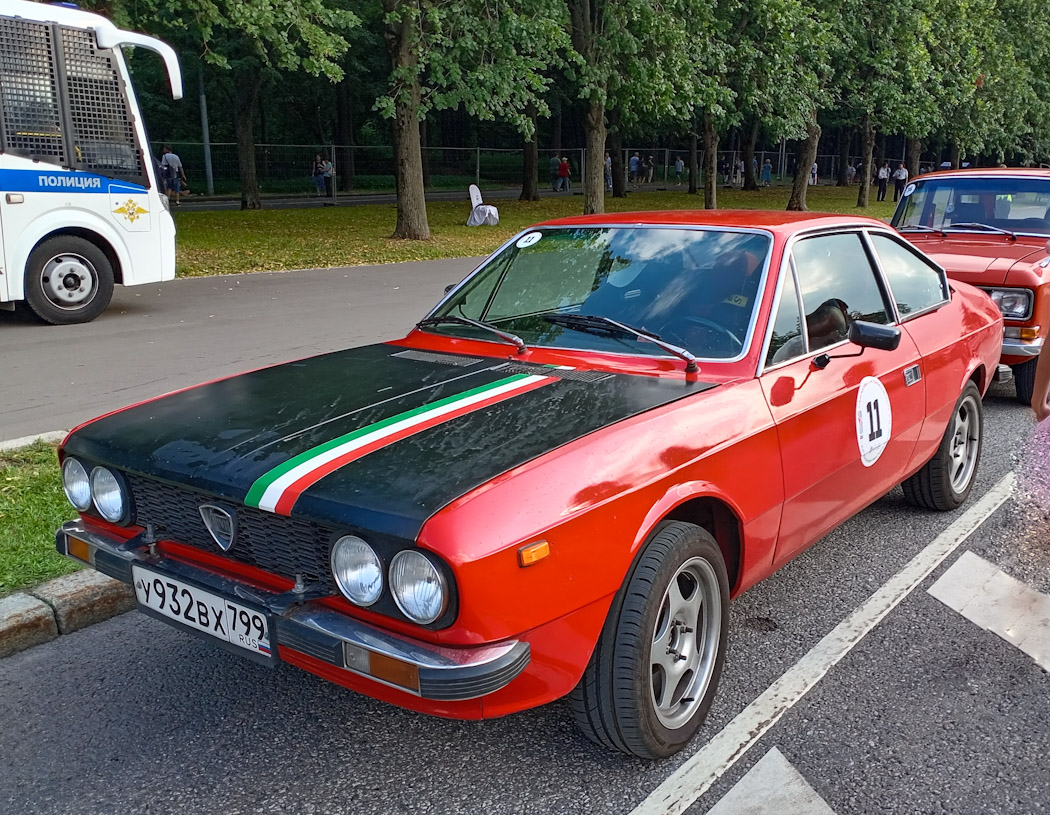 Москва, № У 932 ВХ 799 — Lancia Beta Coupe '73-84; Москва — Фестиваль "Ретрорейс" 2024