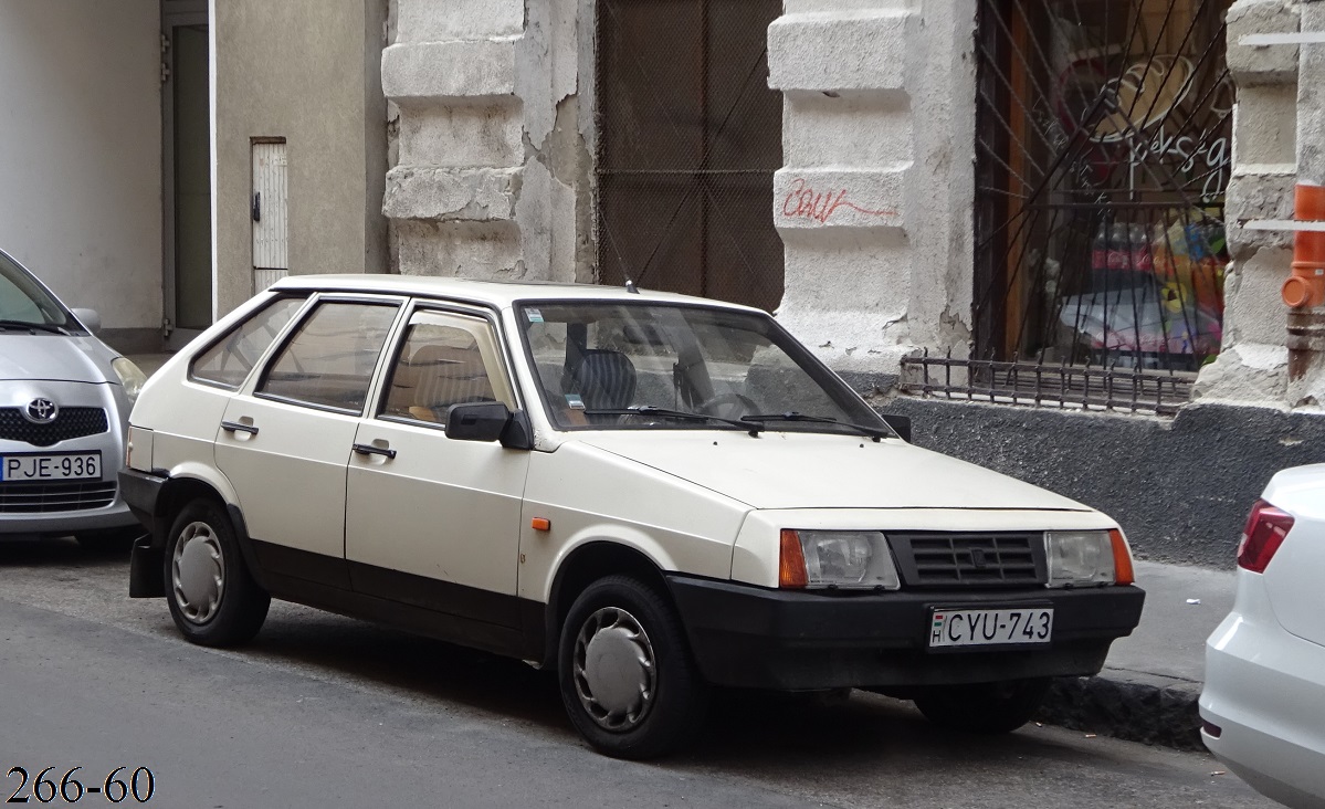 Венгрия, № CYU-743 — ВАЗ-2109 '87-93