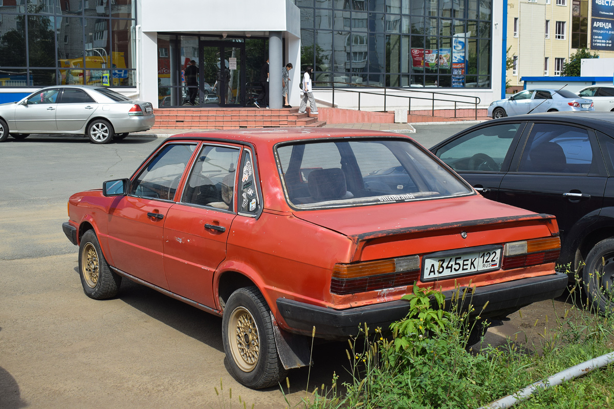 Алтайский край, № А 345 ЕК 122 — Audi 80 (B2) '78-86