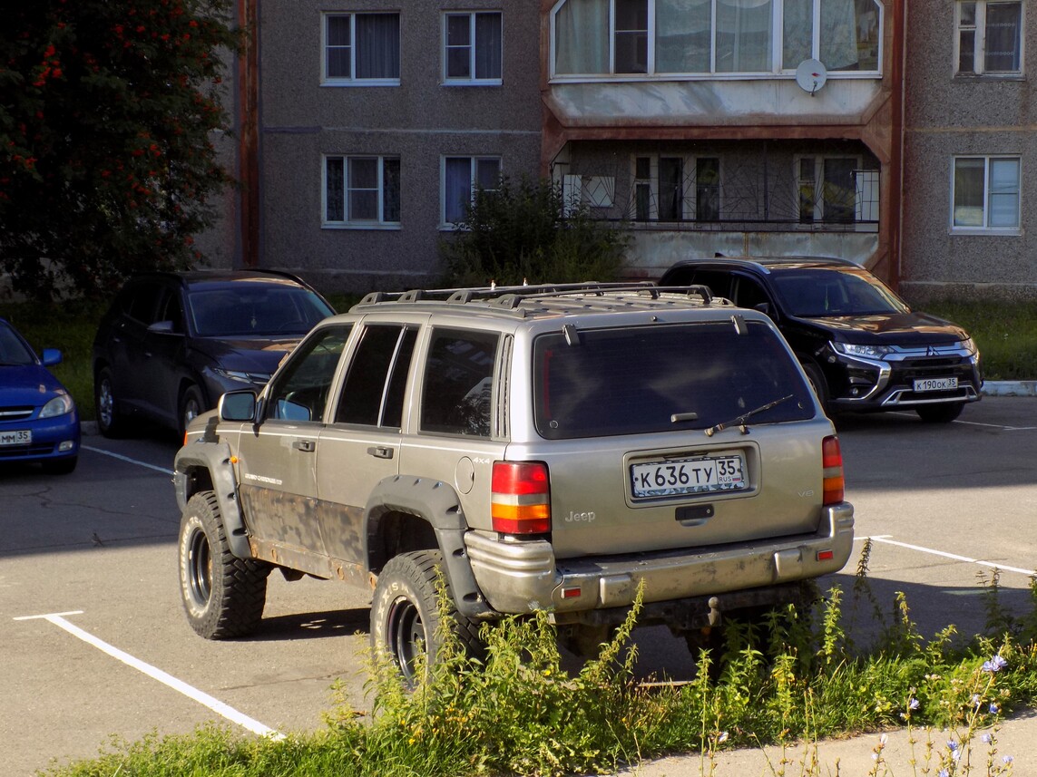 Вологодская область, № К 636 ТУ 35 — Jeep Grand Cherokee (ZJ) '92-98