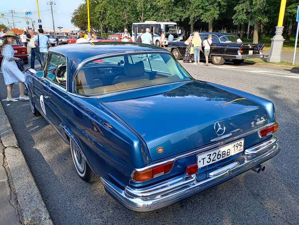 Москва, № Т 326 ВВ 199 — Mercedes-Benz (W111/W112) '59-71; Москва — Фестиваль "Ретрорейс" 2024