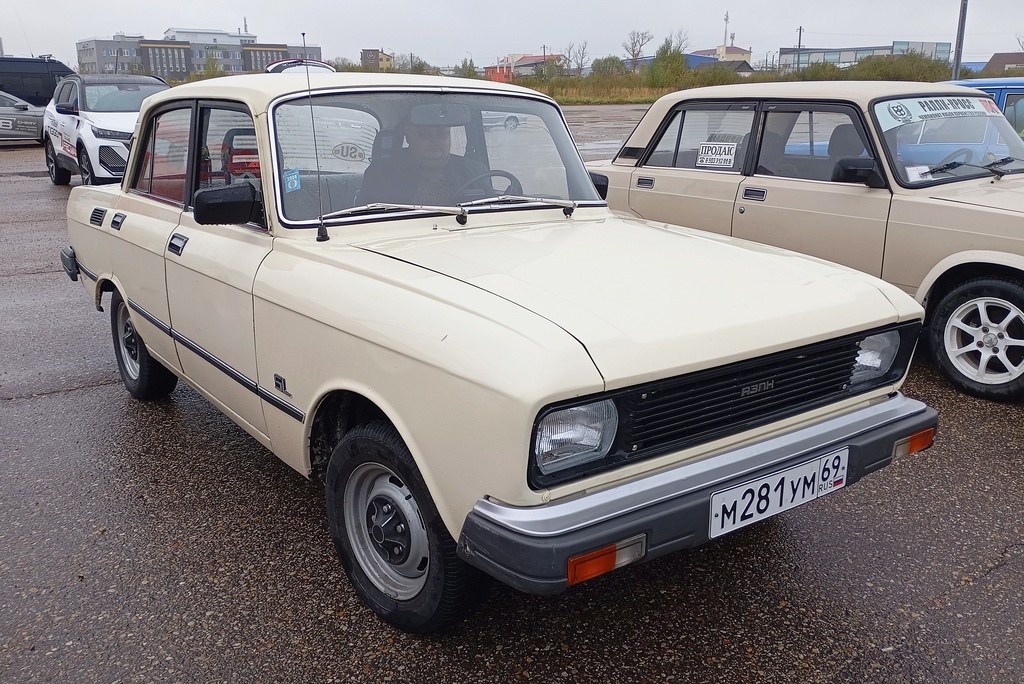 Тверская область, № М 281 УМ 69 — Москвич-2140-117 (2140SL) '80-88; Тверская область — Закрытие сезона 2024 Ретро-клуба Калинин