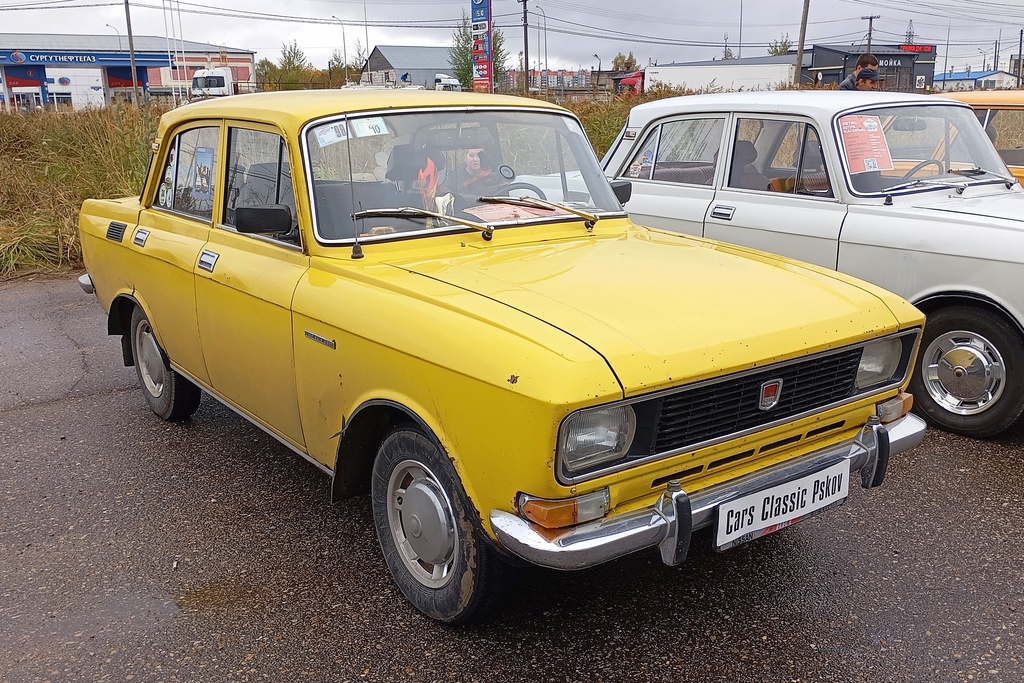 Псковская область, № Р 162 СМ 60 — Москвич-2140 '76-88; Тверская область — Закрытие сезона 2024 Ретро-клуба Калинин