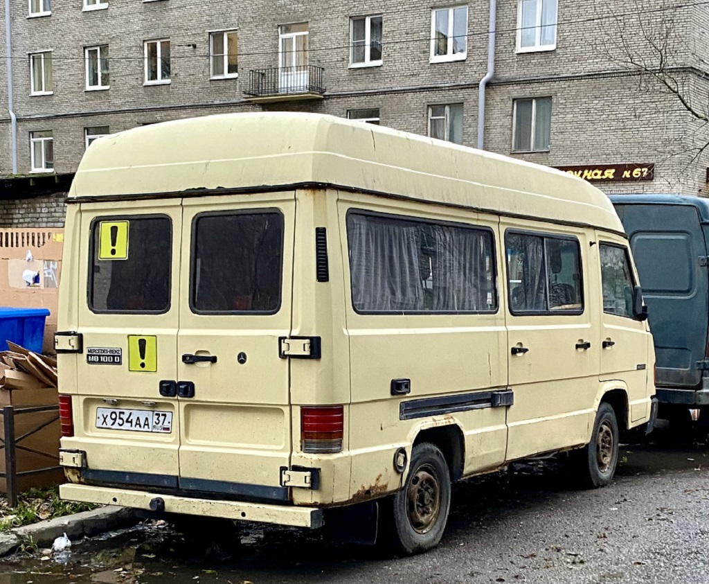 Ивановская область, № Х 954 АА 37 — Mercedes-Benz MB100 '81-96