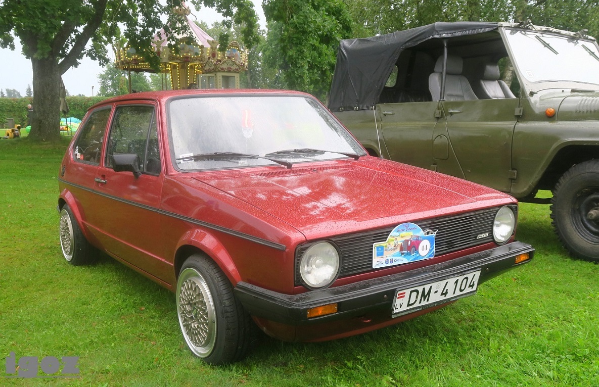 Латвия, № DM-4104 — Volkswagen Golf (Typ 17) '74-88