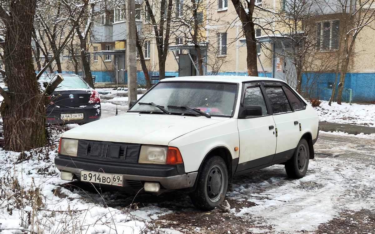 Тверская область, № В 914 ВО 69 — Москвич-2141 '86-98