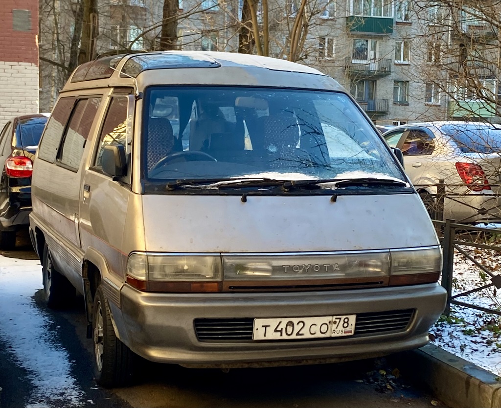 Санкт-Петербург, № Т 402 СО 78 — Toyota TownAce (R20/R30) '82-96