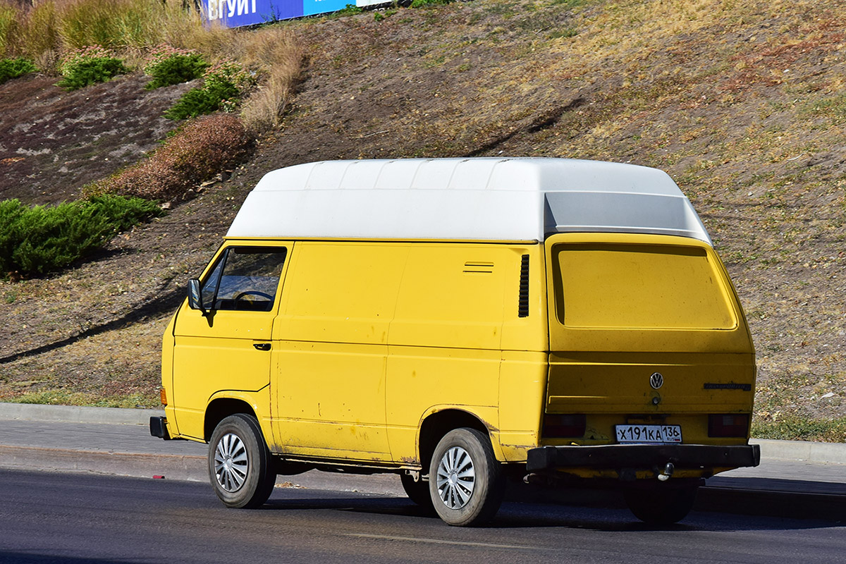 Воронежская область, № Х 191 КА 136 — Volkswagen Typ 2 (Т3) '79-92