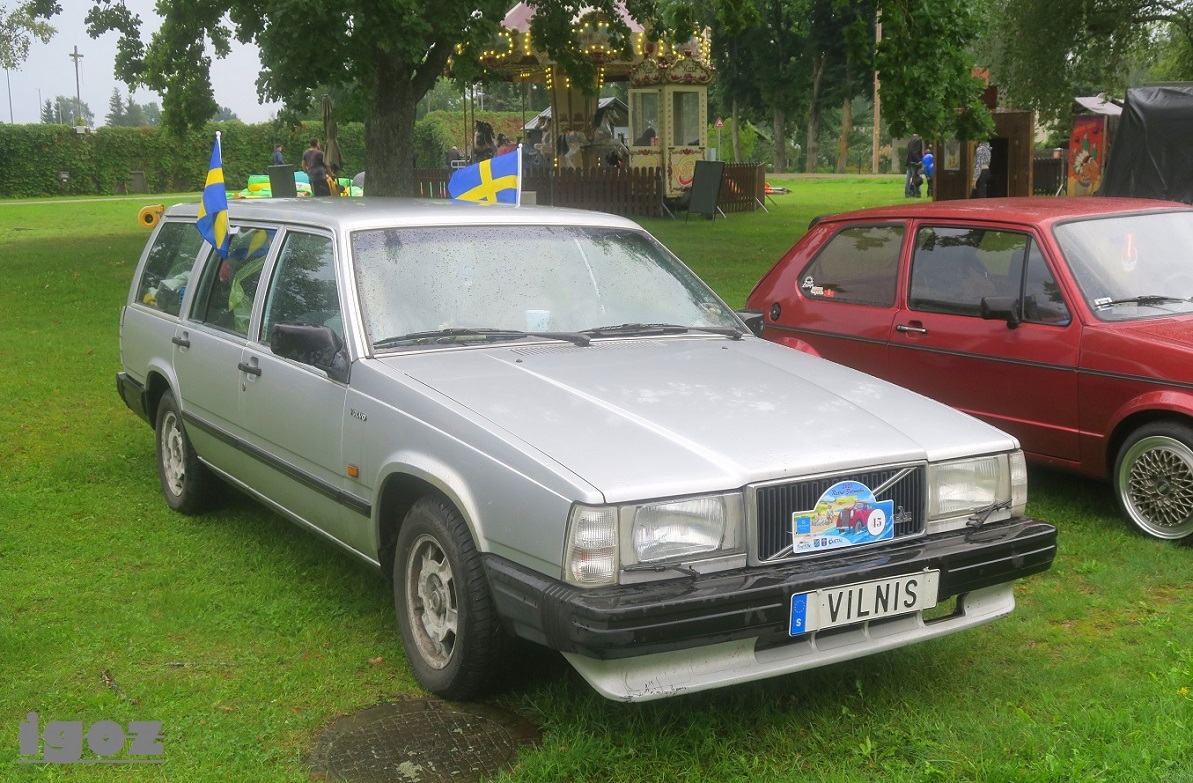 Швеция, № VILNIS — Volvo 740 '84-92