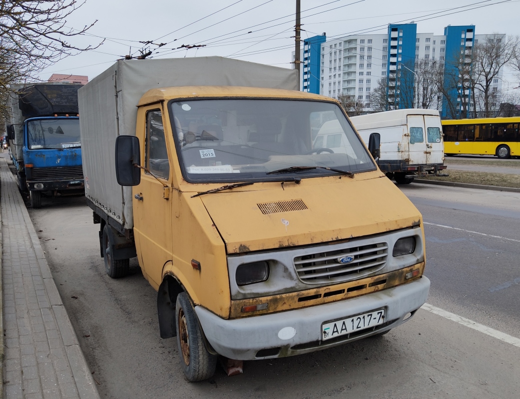 Минск, № АА 1217-7 — БелАЗ-Lublin-33522 '93-97