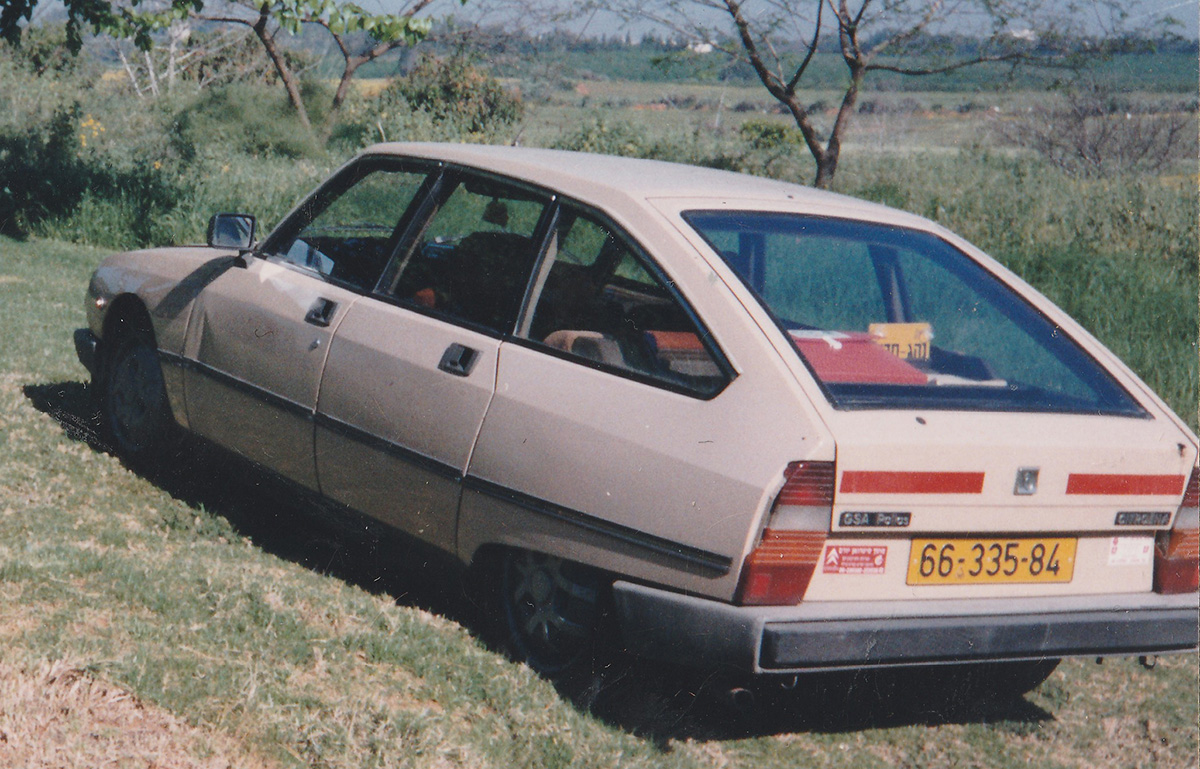 Израиль, № 66-335-84 — Citroën GS '70-86; Израиль — Исторические фотографии