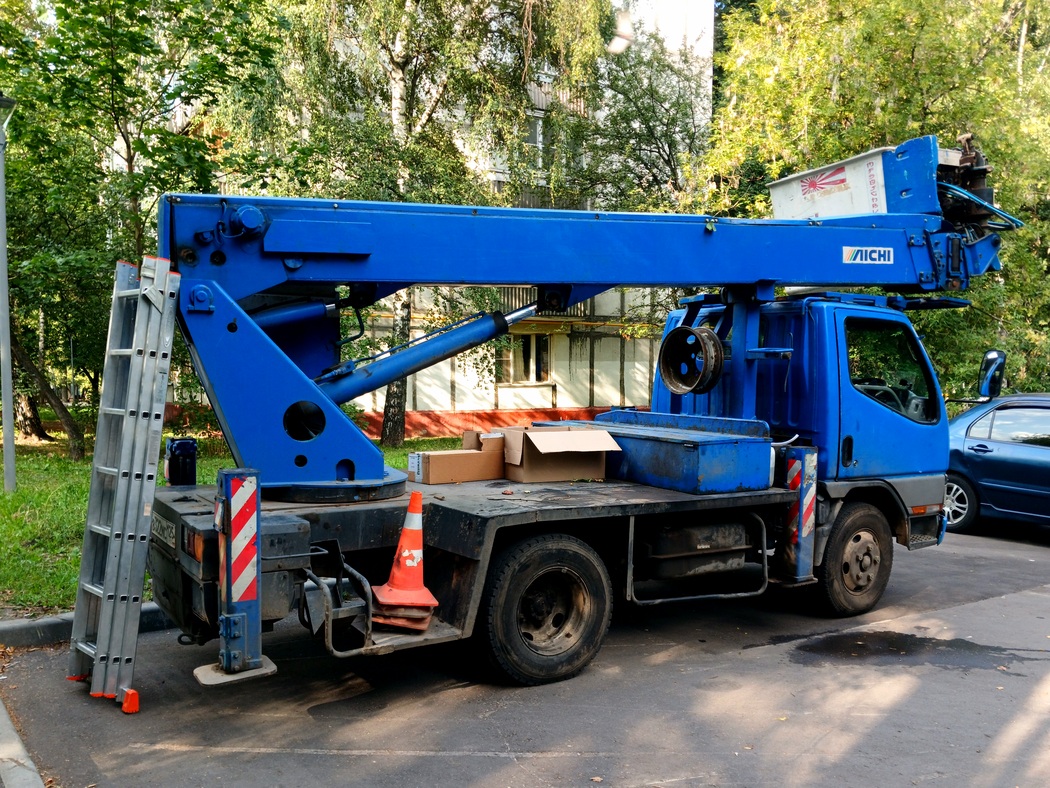 Новгородская область, № В 322 МС 125 — Mitsubishi Canter (FE5/FE6) '93-10