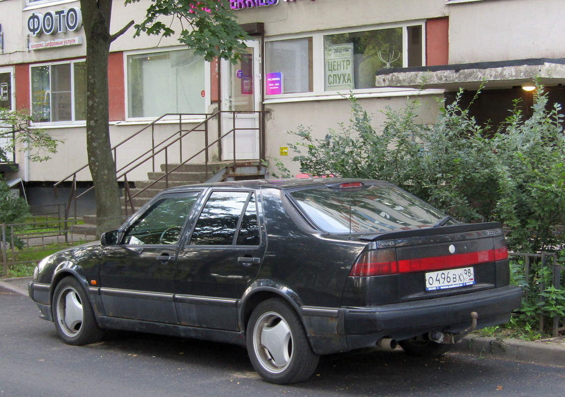 Санкт-Петербург, № О 496 ВХ 98 — Saab 9000 '84-98