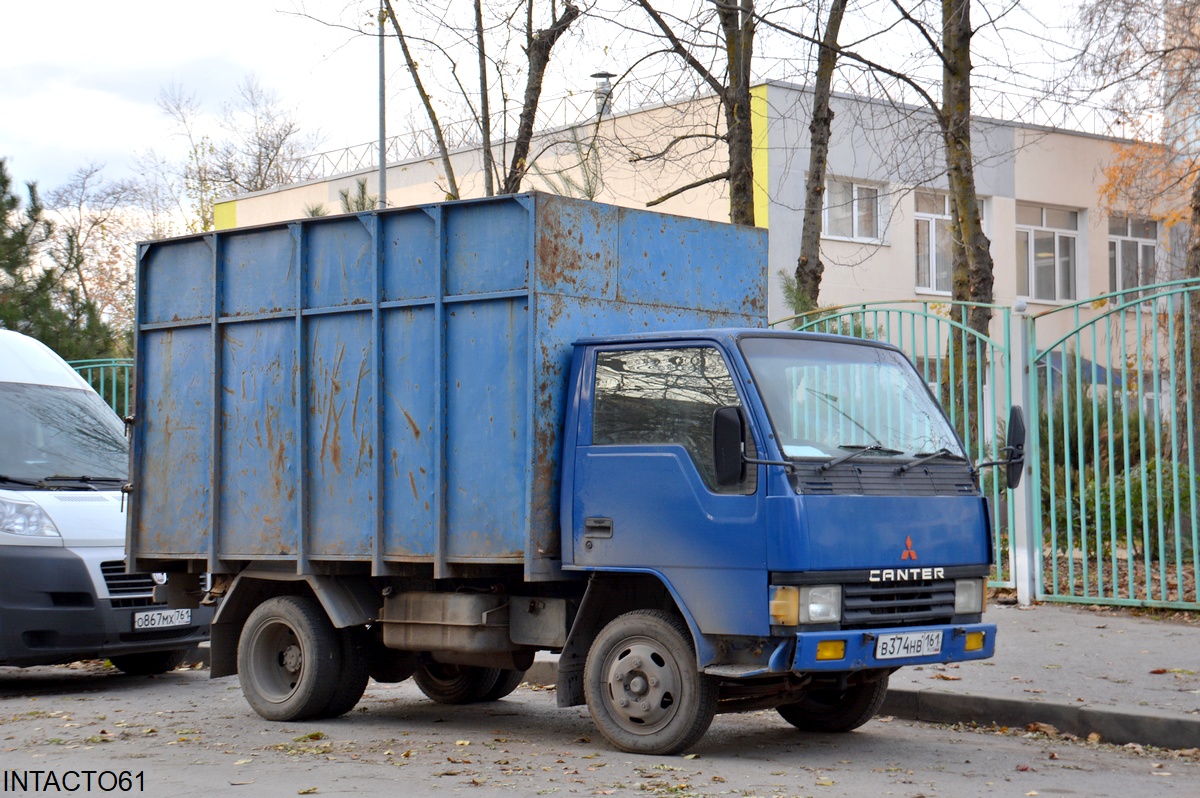 Ростовская область, № В 374 НВ 161 — Mitsubishi Canter (FE3/FE4) '85-93