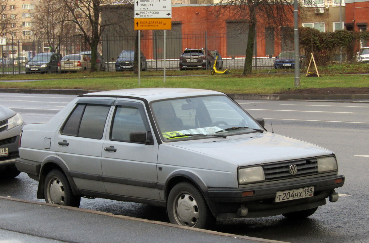 Санкт-Петербург, № Т 204 НХ 198 — Volkswagen Jetta Mk2 (Typ 16) '84-92