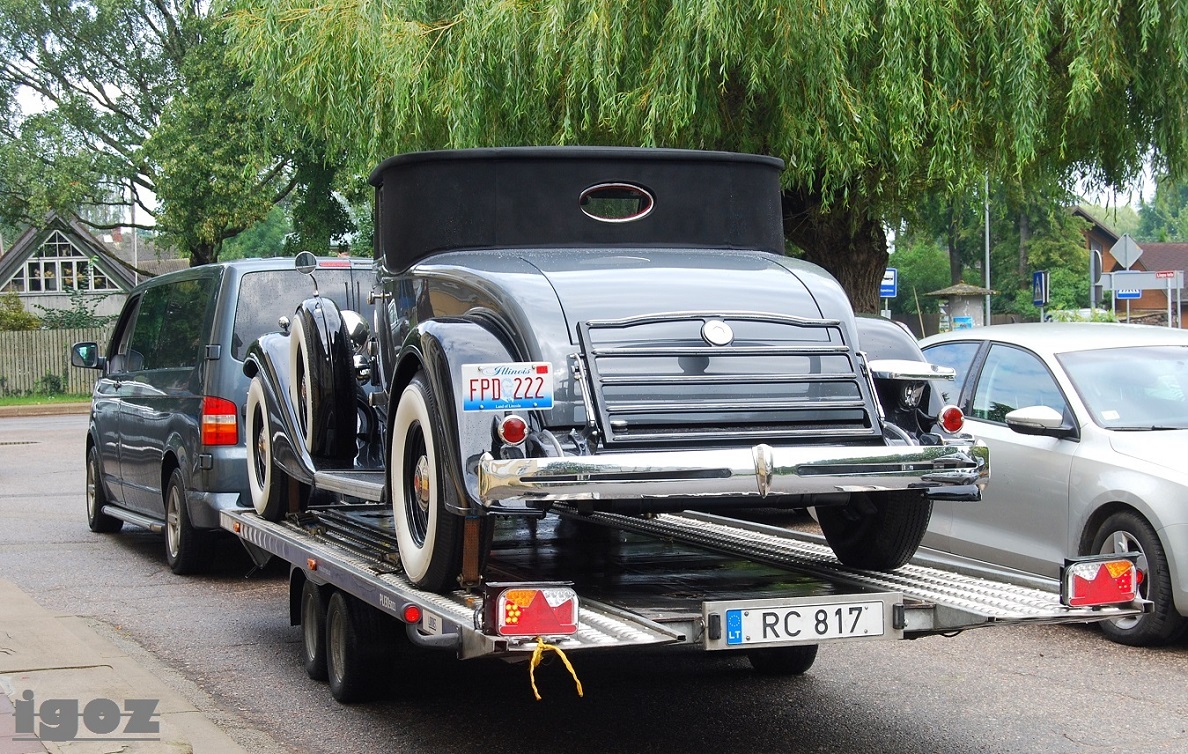 Латвия, № FPD 222 — Packard Super Eight '35-39