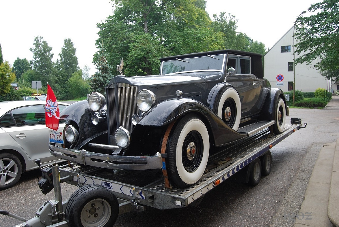 Латвия, № FPD 222 — Packard Super Eight '35-39