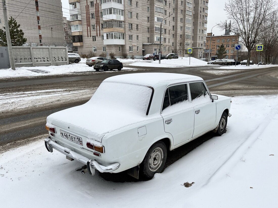 Удмуртия, № К 461 ЕТ 18 — ВАЗ-2101 '70-83